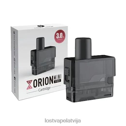 Lost Vape Orion mini tukša rezerves pods | 3 ml melns HLTZB34 Lost Vape Review Latvija