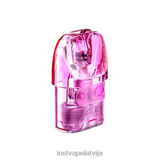 Lost Vape URSA nomaiņas pākstis rozā (2,5 ml tukša kārtridžs) HLTZB214 Lost Vape Review Latvija
