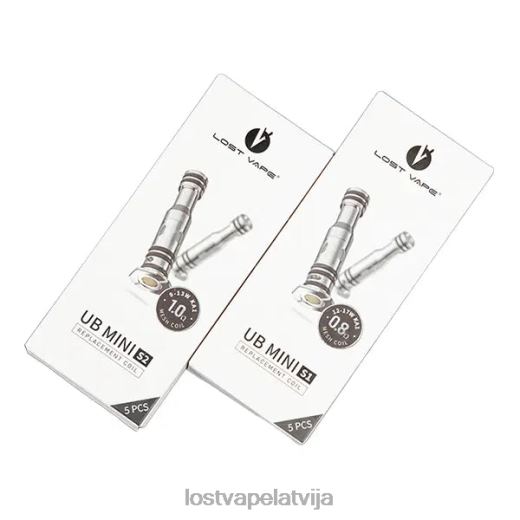 Lost Vape UB mini rezerves spoles (5 iepakojumi) 1.ohm HLTZB134 Lost Vape Review Latvija